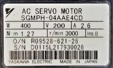 SGMPH-04AAE4CD | Yaskawa AC Motors